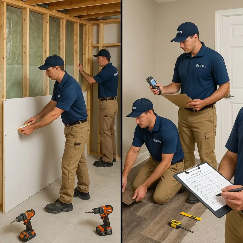 Repairs and Reconstruction process in Brownsburg, IN