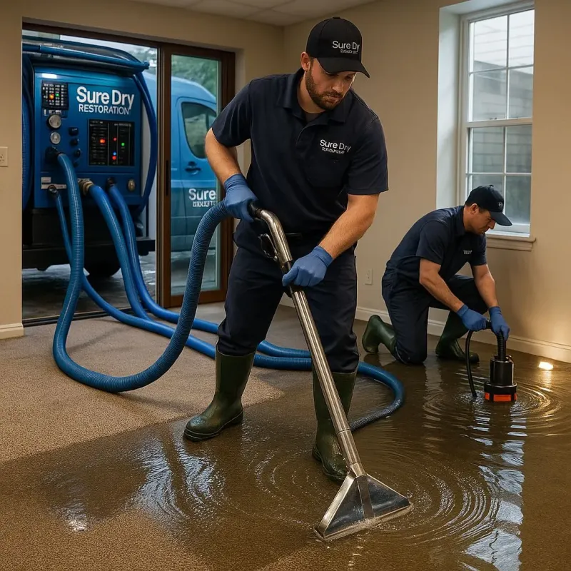 Water Extraction and Removal process in Brownsburg, IN